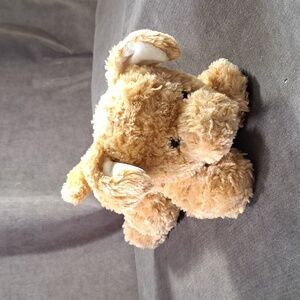 Gund "Slippers" Tan Super Soft Puppy Dog Plush Stuffed Animal VG 11"